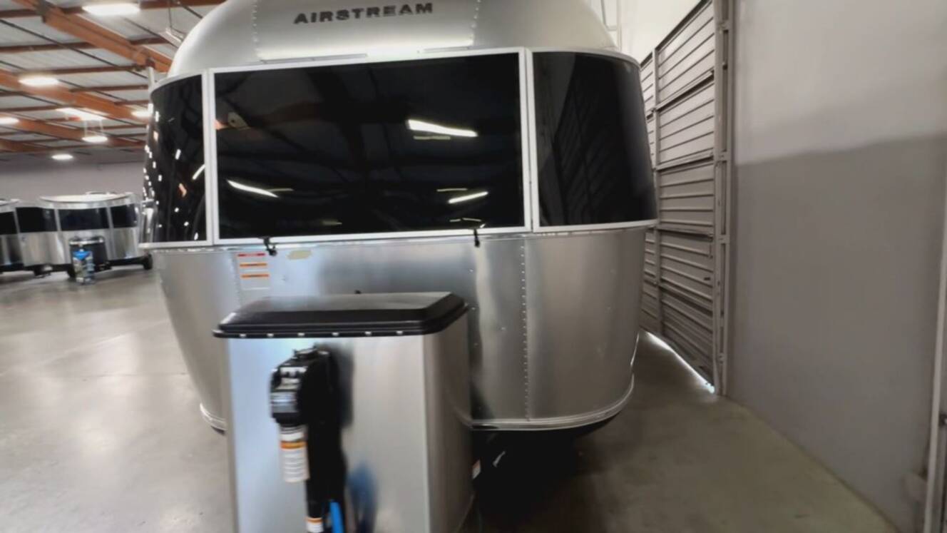 A photo of this 2026 Airstream Bambi 22FB