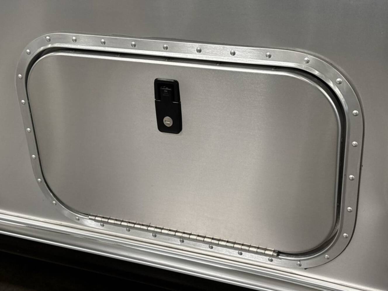 A photo of this 2026 Airstream Bambi 22FB
