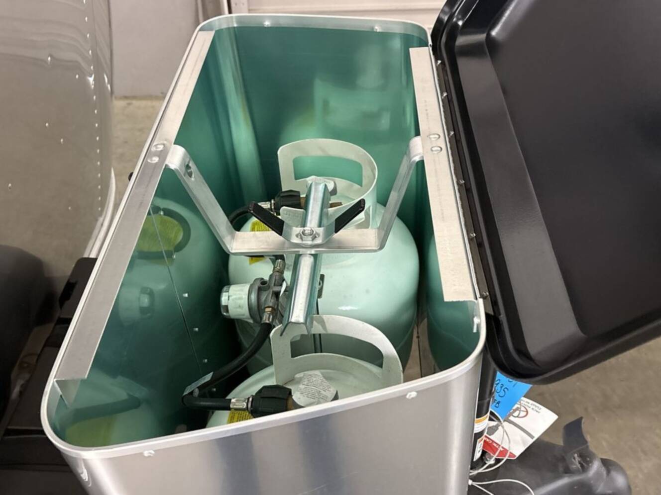 A photo of this 2026 Airstream Bambi 22FB