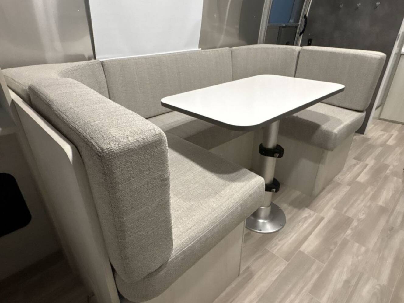 A photo of this 2026 Airstream Bambi 22FB