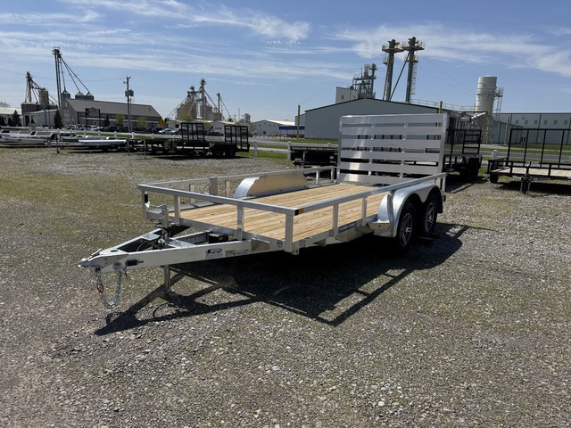 2026 Sure-Trac 7''X14' 7K Aluminum Tube Top Utility Trailer in Delphos, ME