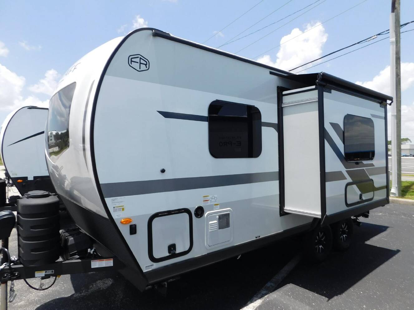 A photo of this 2026 Forest River FLAGSTAFF MICRO LITE 21FBRS