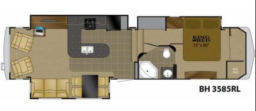 2011 Heartland BIGHORN 3585RL in sweetwater TX