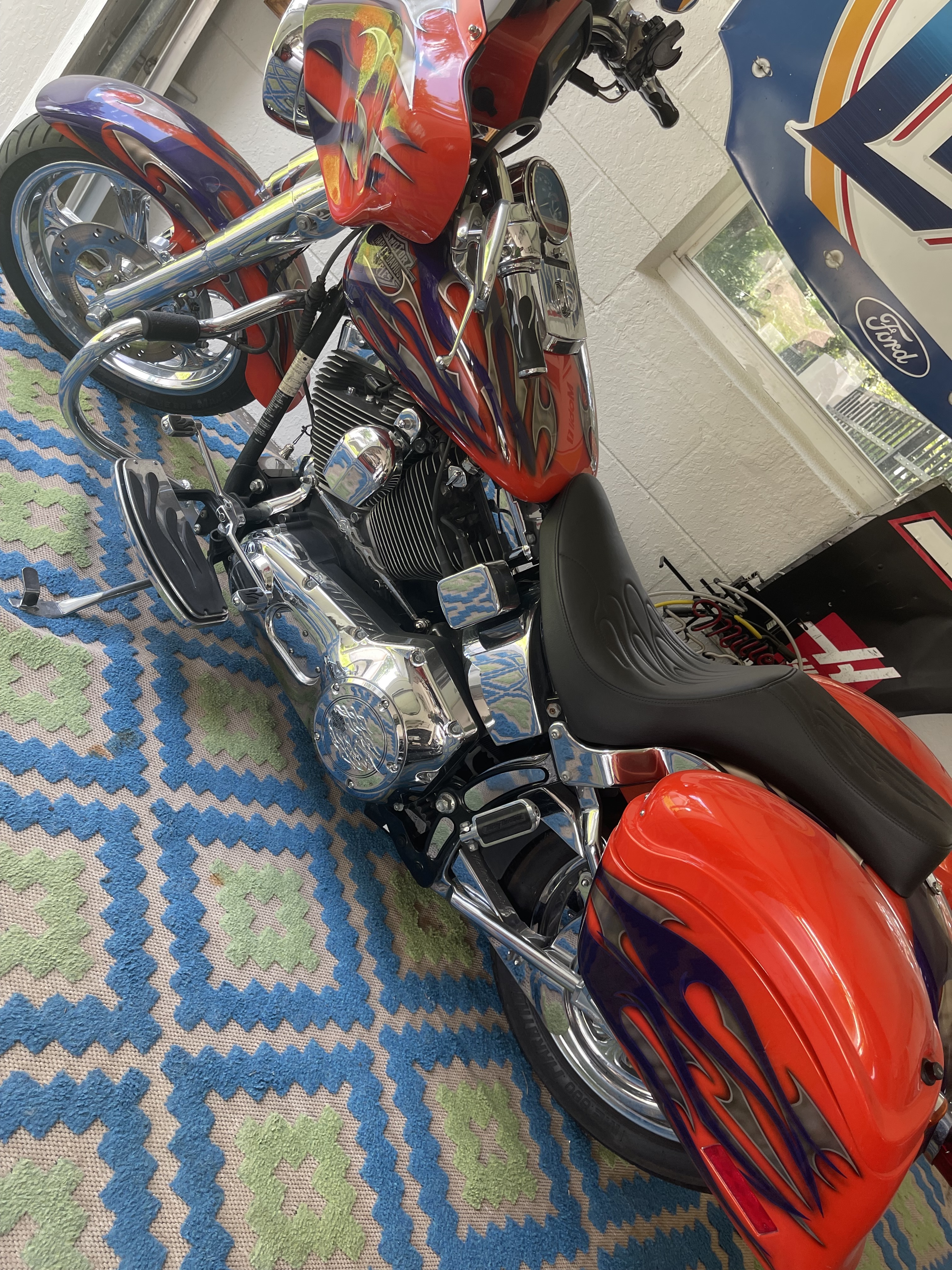 2004 Harley-Davidson FAT BOY FLSTF Custom motorcycle