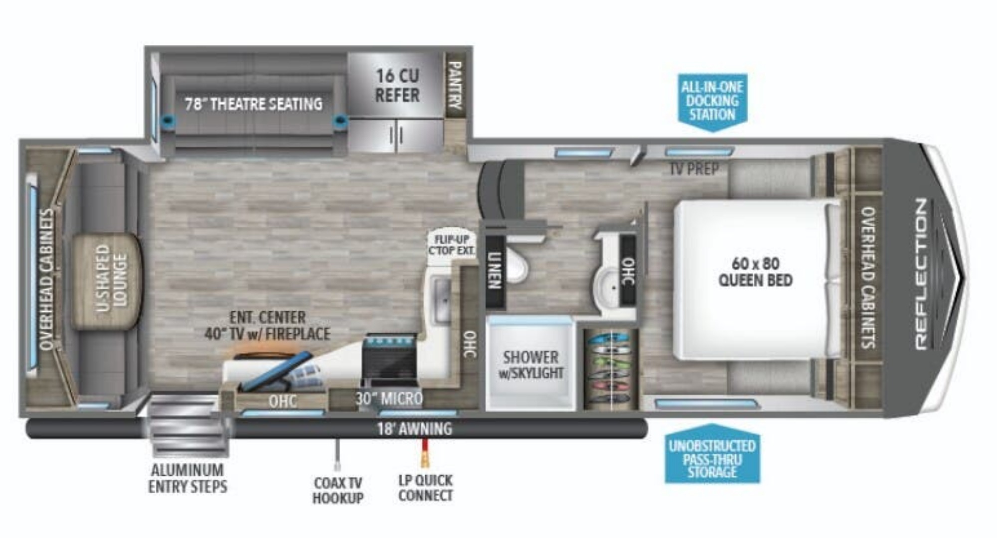 2023 Grand Design REFLECTION 150 SERIES 260RD in fort myers FL