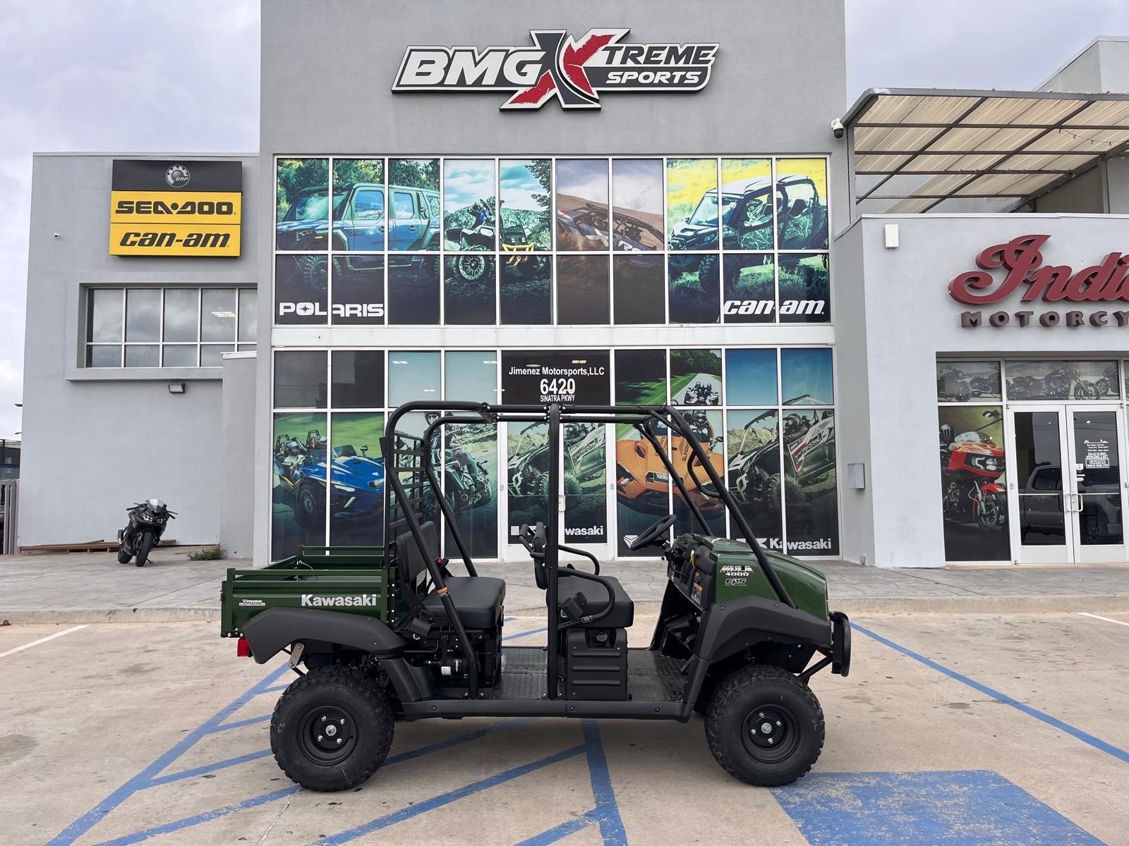2026 Kawasaki MULE 4000 Trans Timberline Green in laredo TX