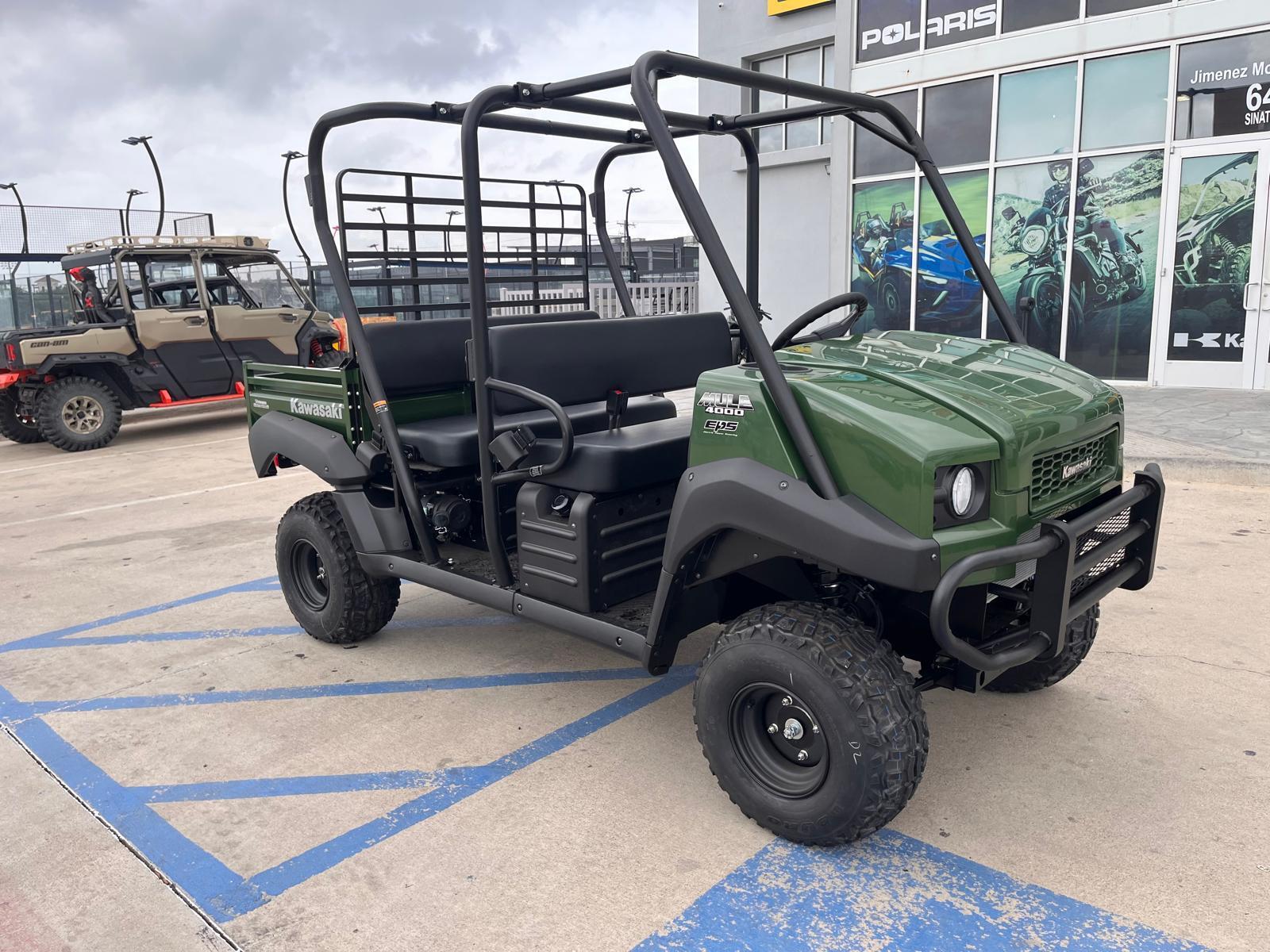 2026 Kawasaki MULE 4000 Trans Timberline Green in laredo TX