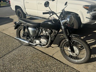 1967 Triumph BONNEVILLE T120 BLACK BLACK in San Carlos, CA