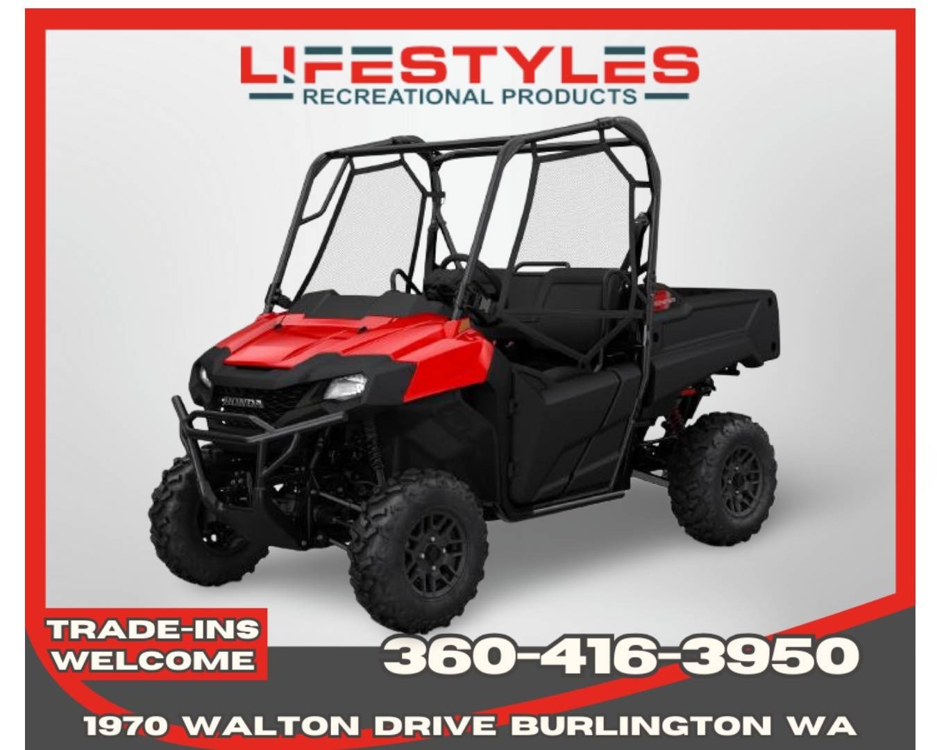 2026 Honda Pioneer 700 in burlington WA