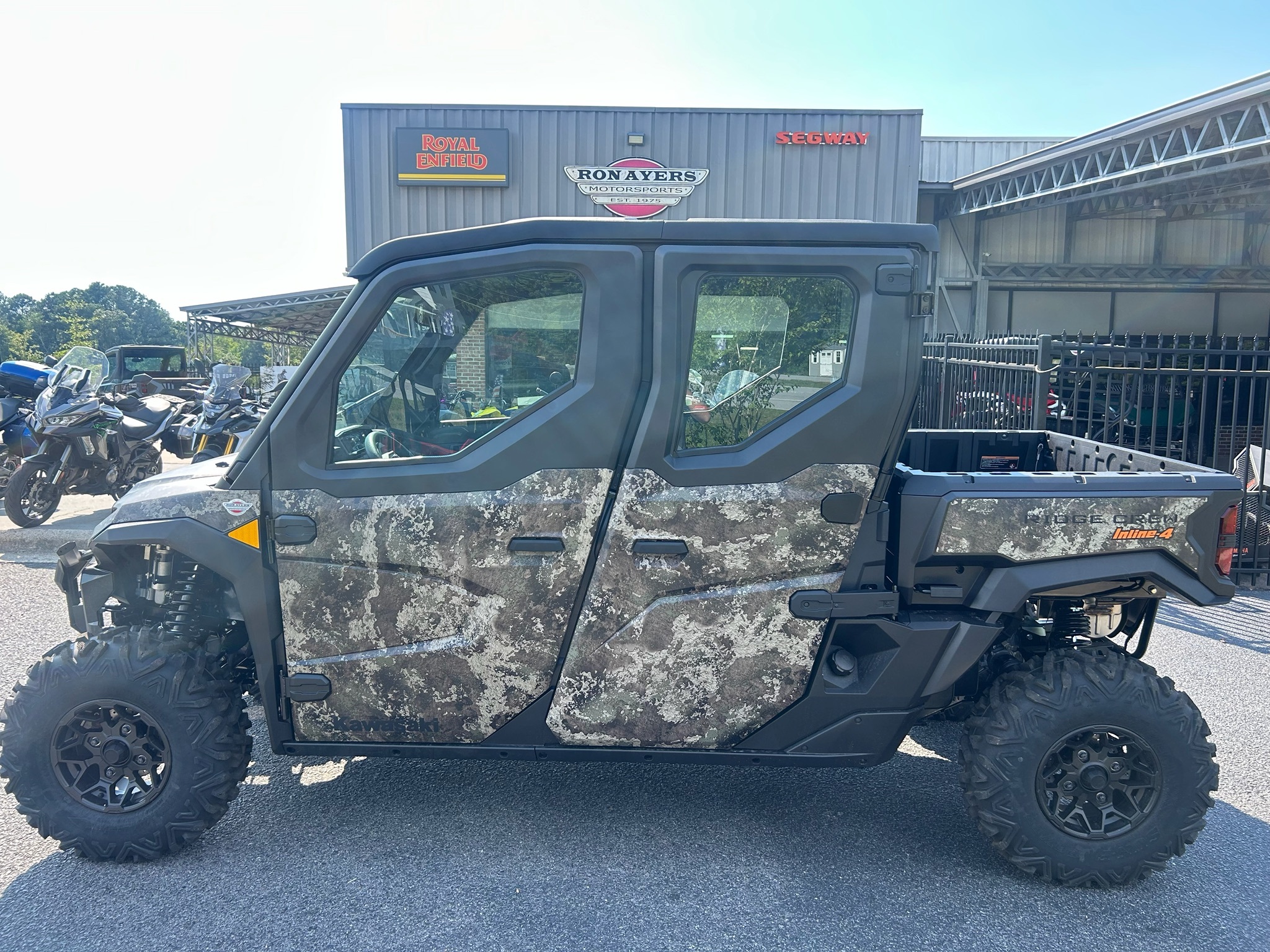 2026 Kawasaki RIDGE® CREW HVAC Camo UTV/Utility ATV
