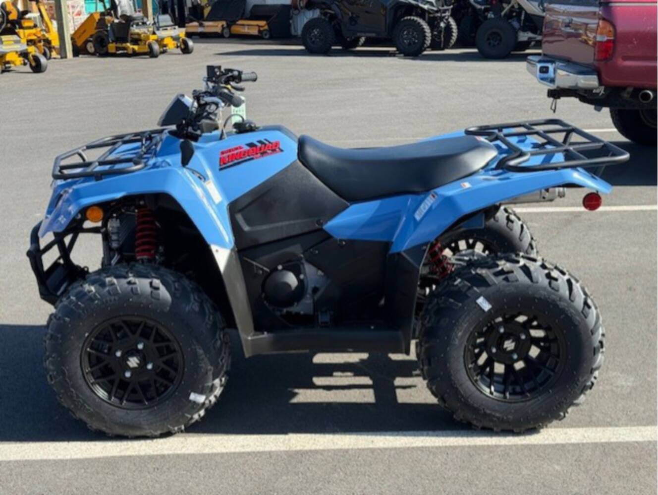 A photo of this 2025 Suzuki KingQuad 400 ASi SE 