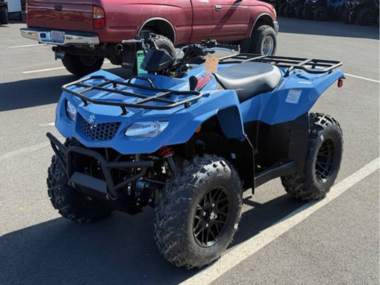 A photo of this 2025 Suzuki KingQuad 400 ASi SE 