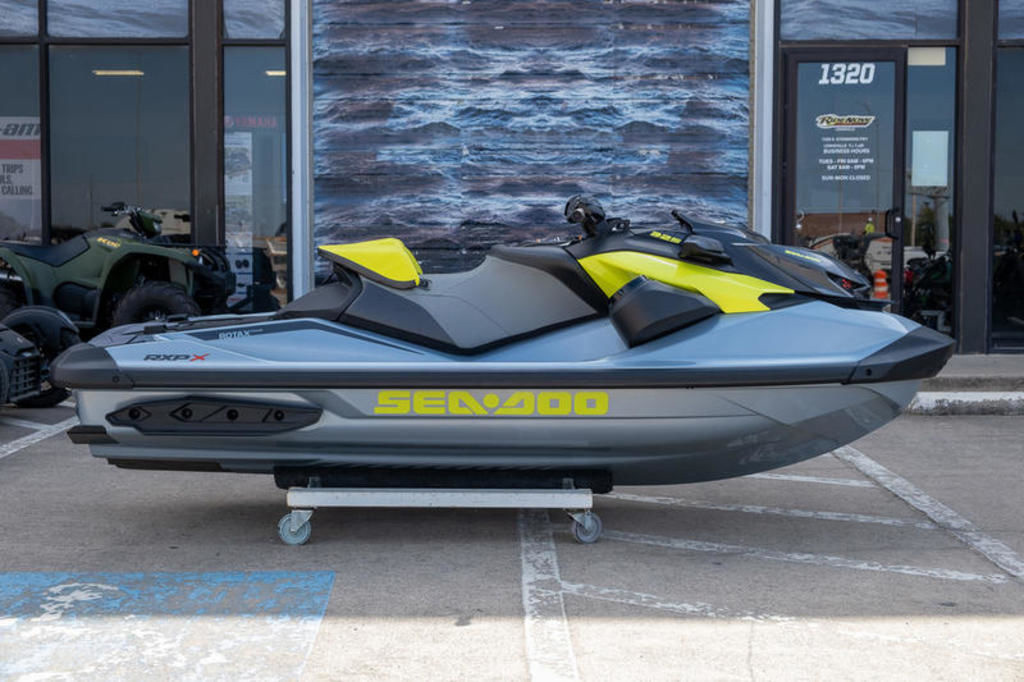 2026 Sea-Doo RXP-X 325 Tech, BRP Premium A, iBR Ice Metal / Manta X 325 in Fort Worth, TX