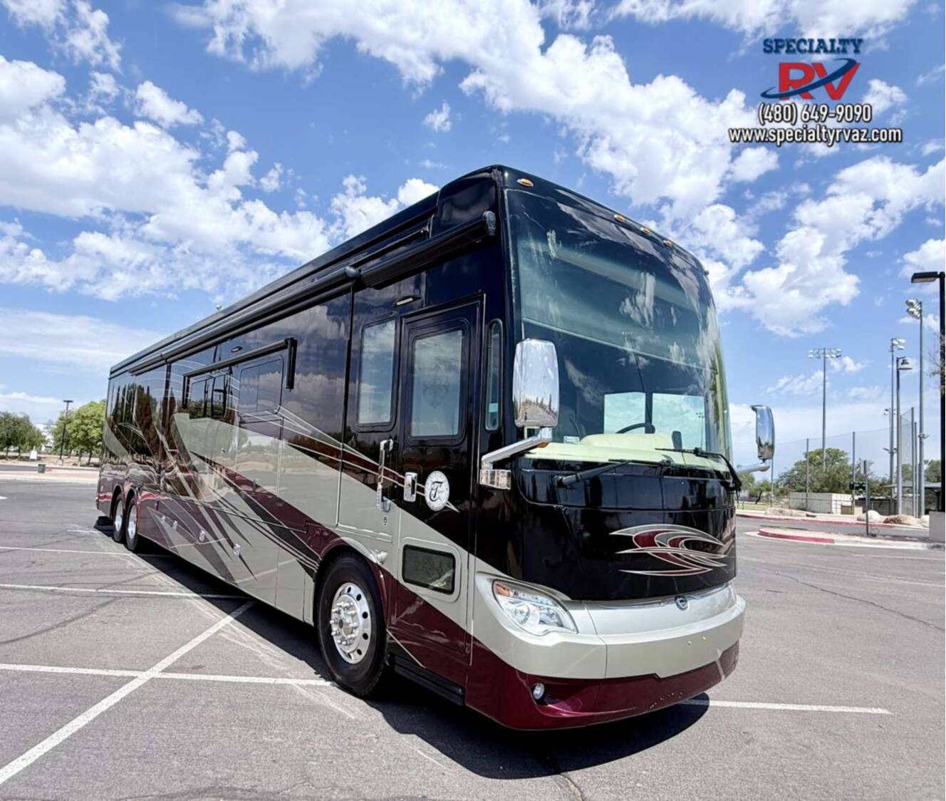 A photo of this 2015 Tiffin Motorhomes Allegro Bus 45LP
