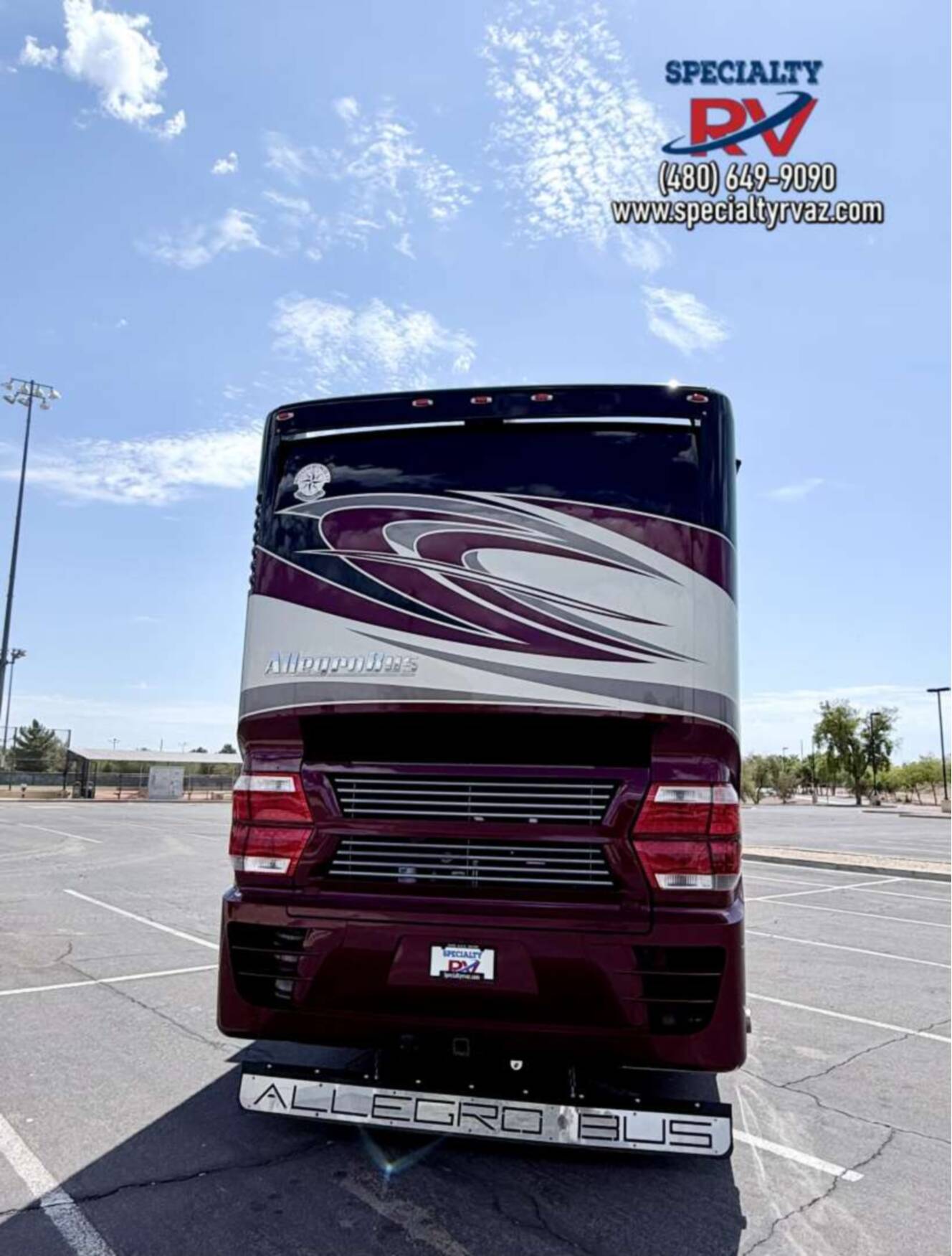 A photo of this 2015 Tiffin Motorhomes Allegro Bus 45LP