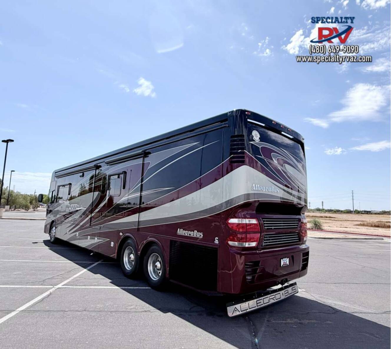 A photo of this 2015 Tiffin Motorhomes Allegro Bus 45LP