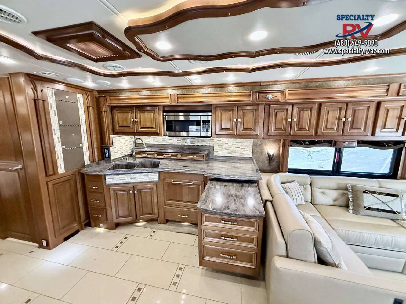A photo of this 2015 Tiffin Motorhomes Allegro Bus 45LP