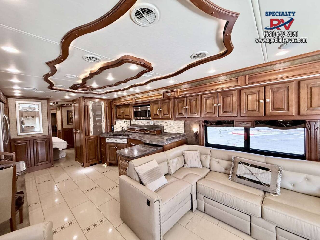 A photo of this 2015 Tiffin Motorhomes Allegro Bus 45LP