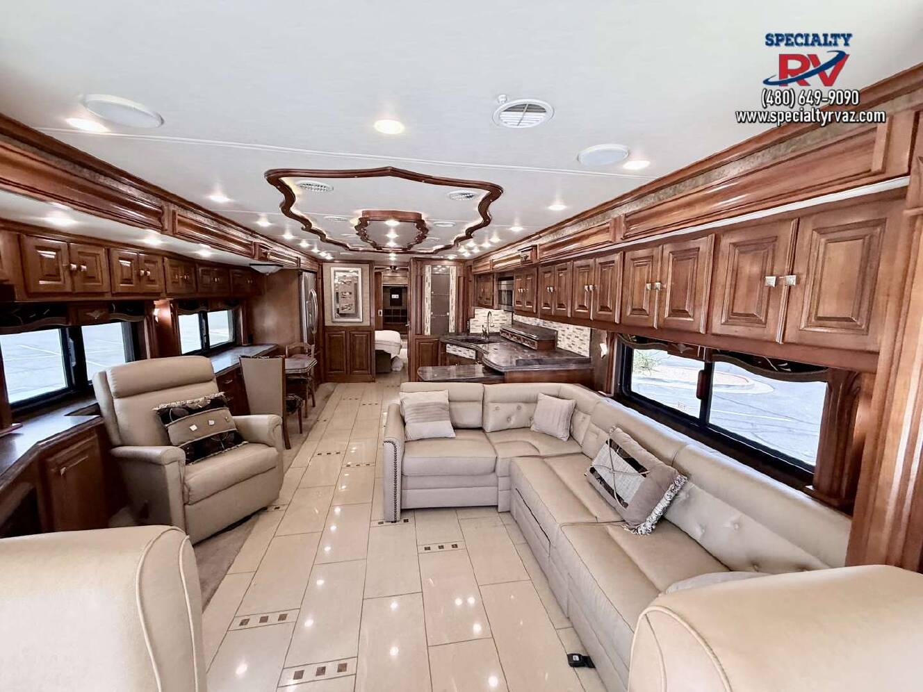 A photo of this 2015 Tiffin Motorhomes Allegro Bus 45LP