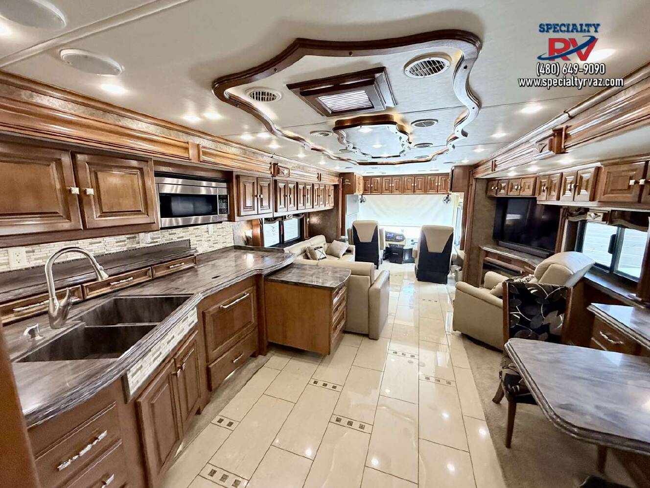 A photo of this 2015 Tiffin Motorhomes Allegro Bus 45LP