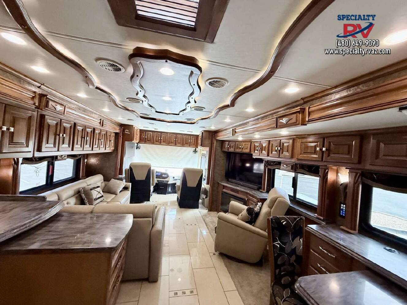 A photo of this 2015 Tiffin Motorhomes Allegro Bus 45LP