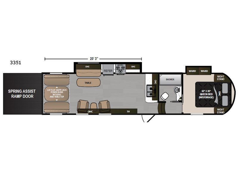 2018 Dutchmen Rv Triton 3351 in kalispell MT