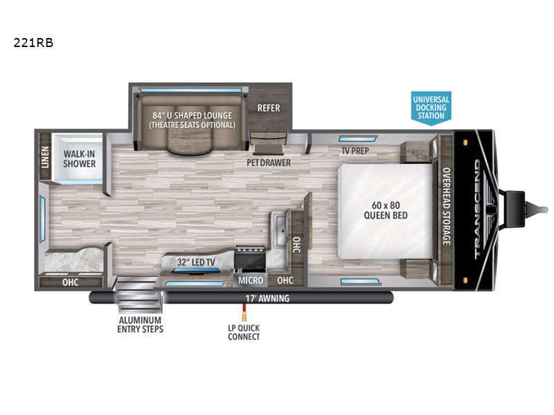 2022 Grand Design Transcend Xplor 221RB in jonesboro AR