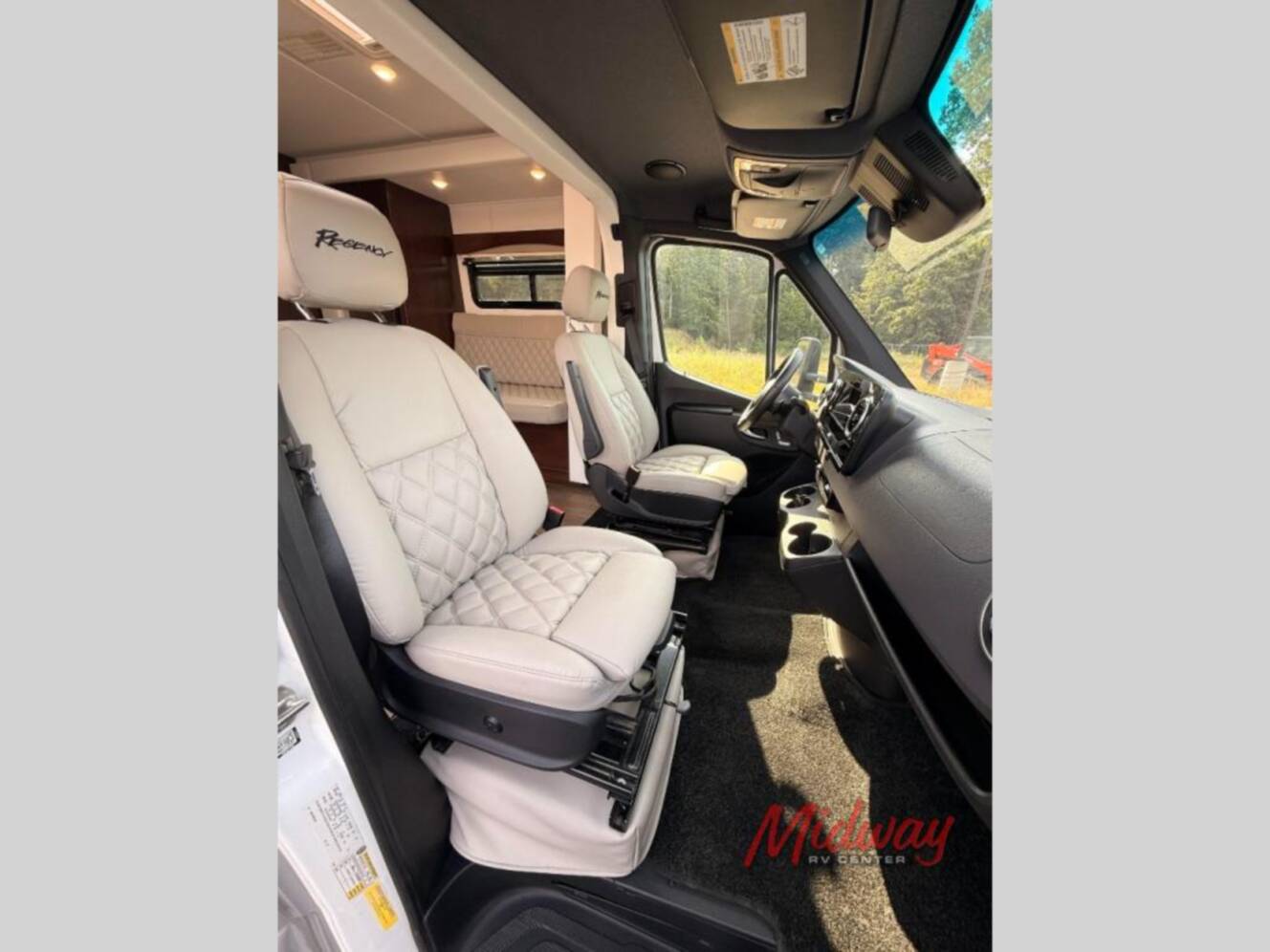 A photo of this 2021 Regency Rv Ultra Brougham UB25TBS