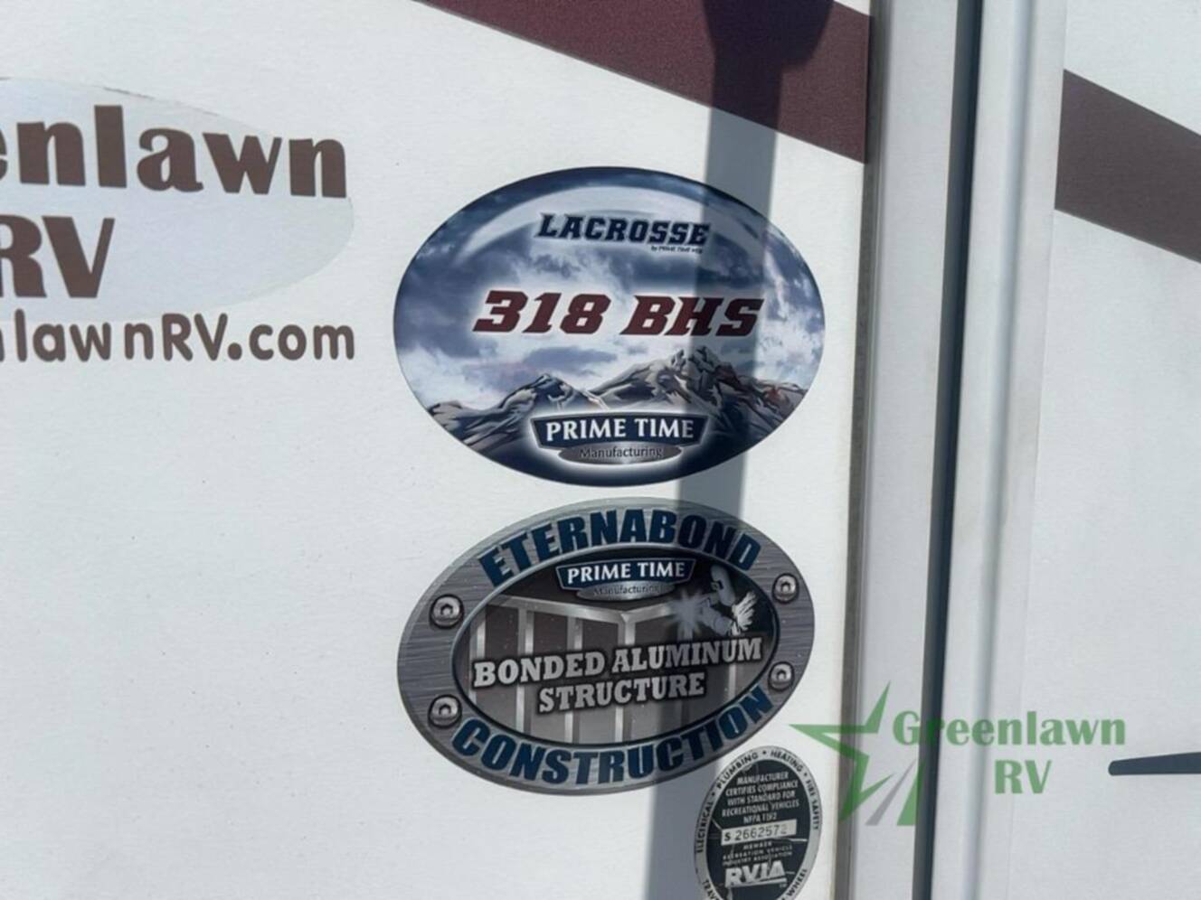 A photo of this 2011 Prime Time Rv LaCrosse 318BHS