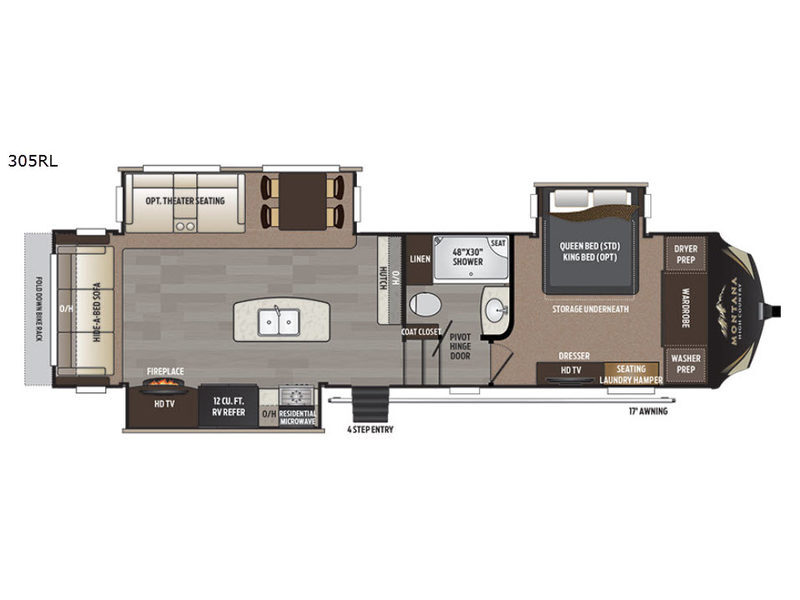 2017 Keystone Rv Montana High Country 305RL in fremont OH
