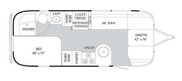 2014 Airstream International Signature 23D in grand rapids MI