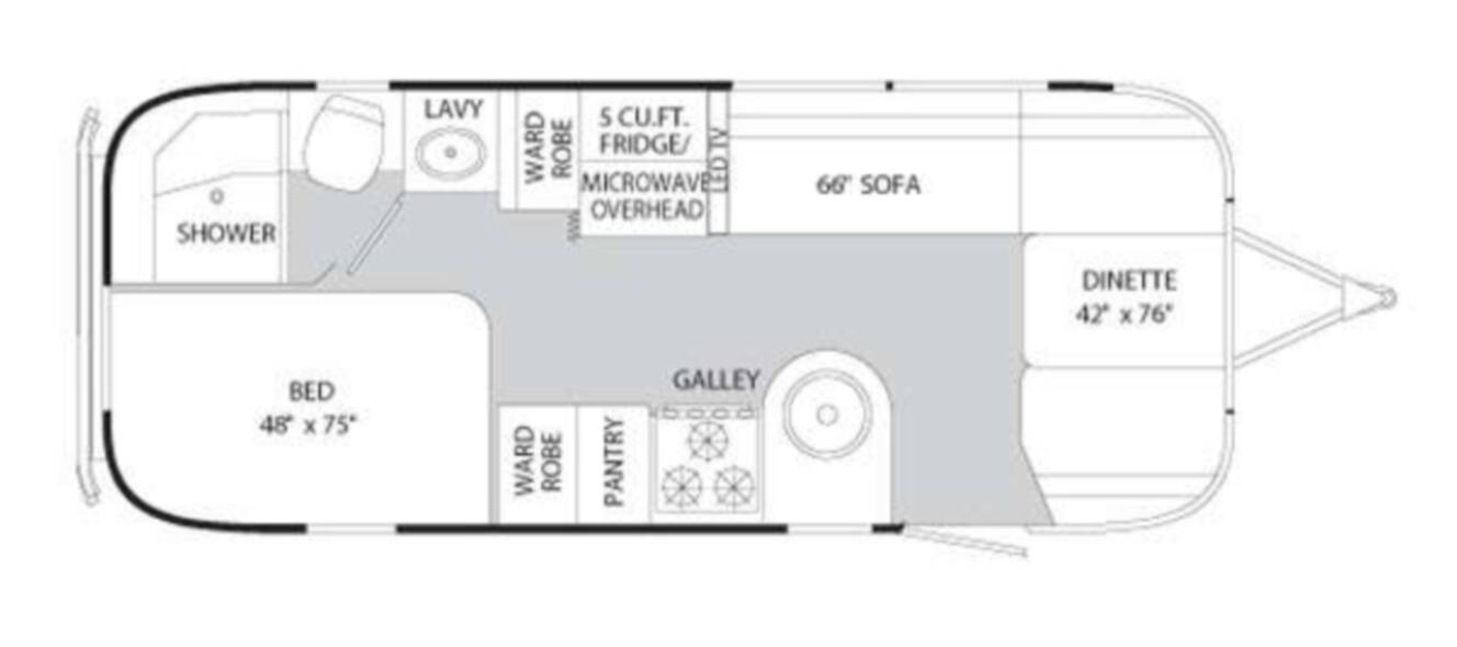 A photo of this 2014 Airstream International Signature 23D