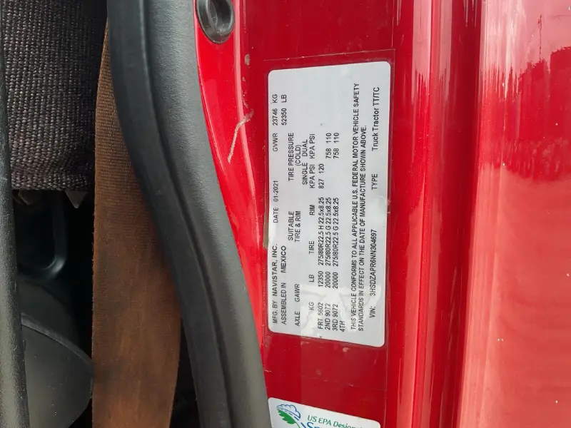 2022 INTERNATIONAL LT625