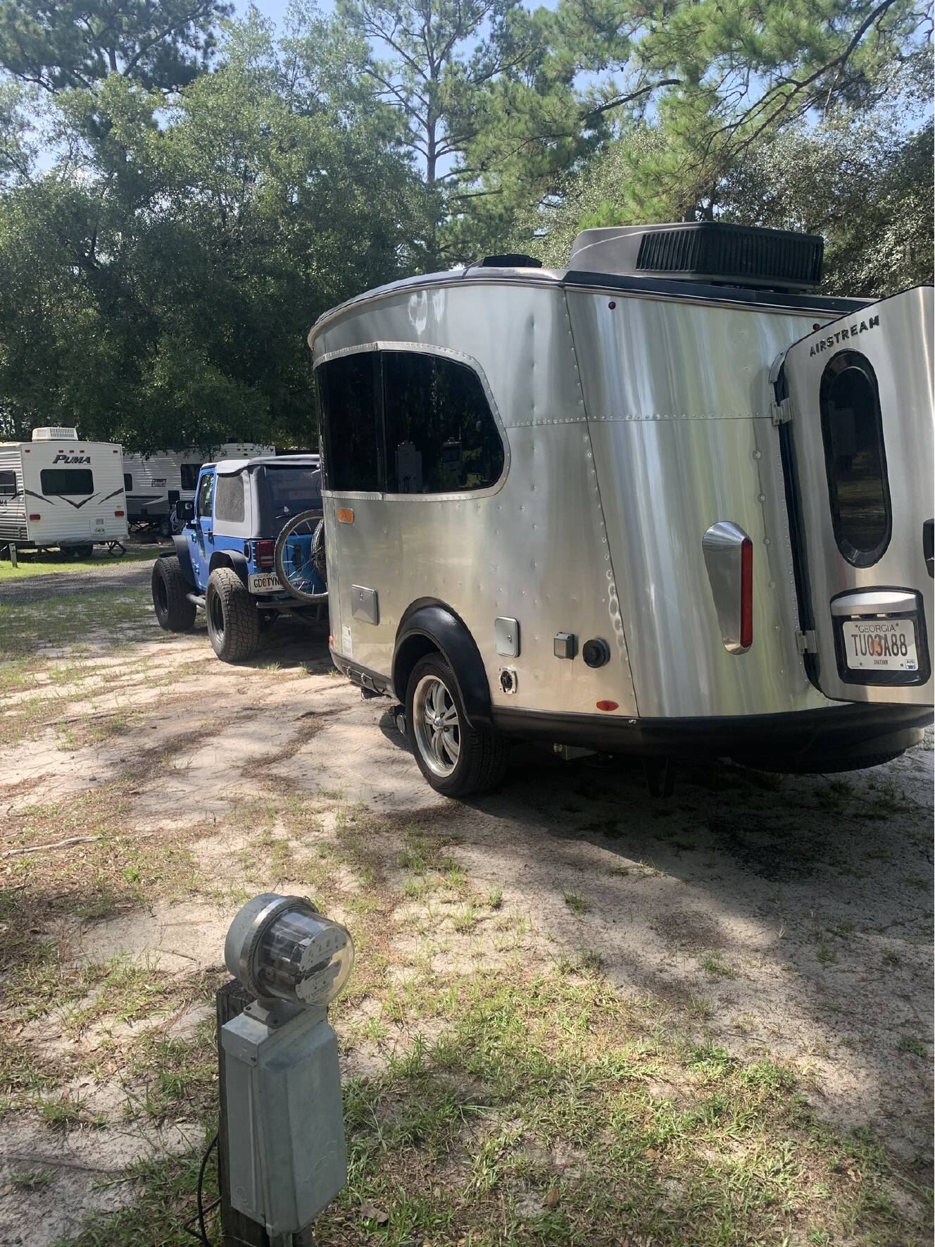 A photo of this 2017 Airstream BASECAMP 16X
