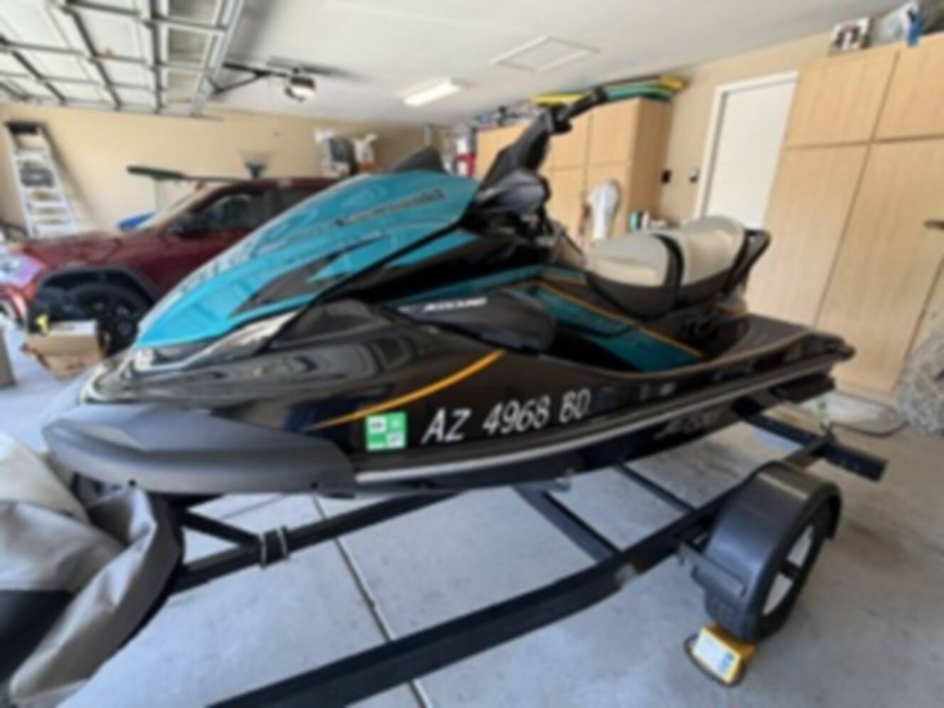 A photo of this 2022 Kawasaki STX160 LX
