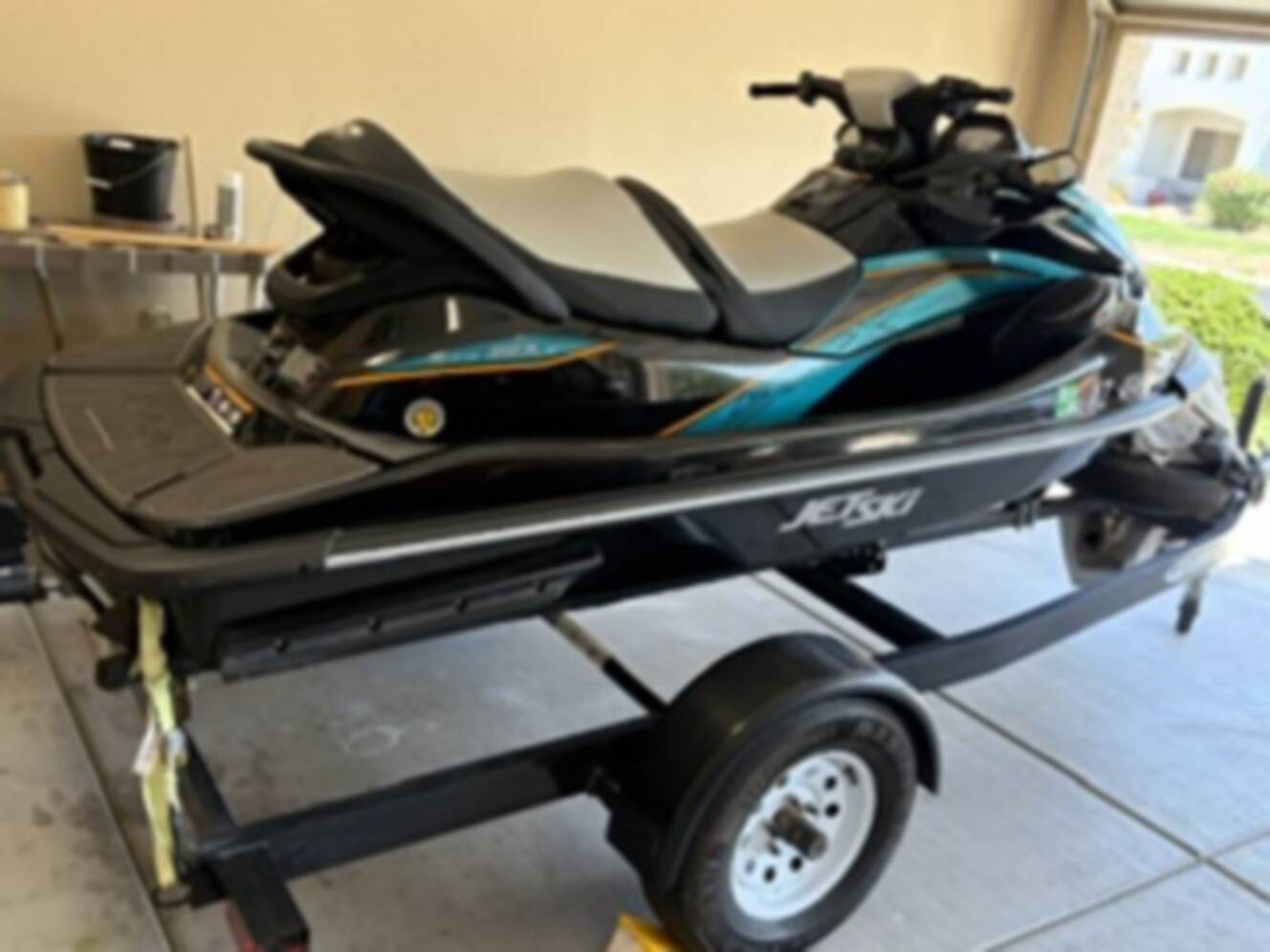 A photo of this 2022 Kawasaki STX160 LX