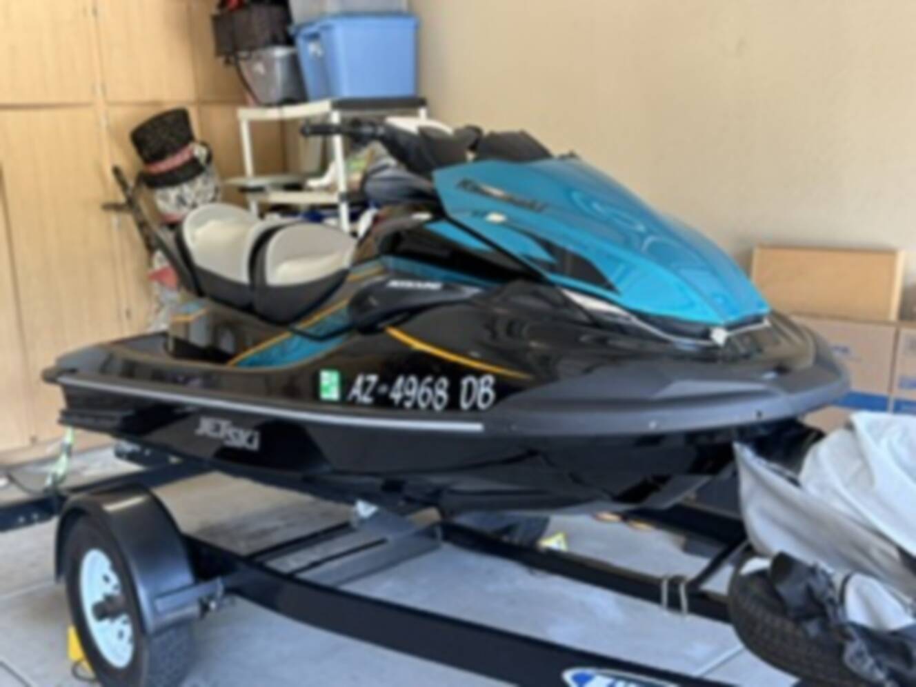 A photo of this 2022 Kawasaki STX160 LX