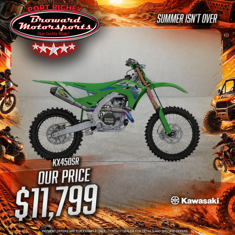 2026 Kawasaki KX 450SR 450SR in Port Richey, FL