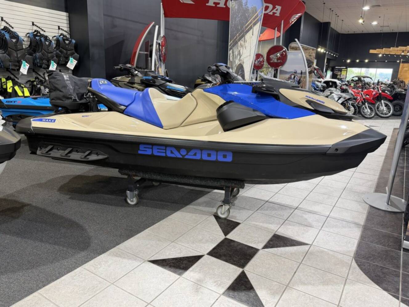 A photo of this 2026 Sea-Doo Wake 170 BRP Premium Audio, Idf, Ibr