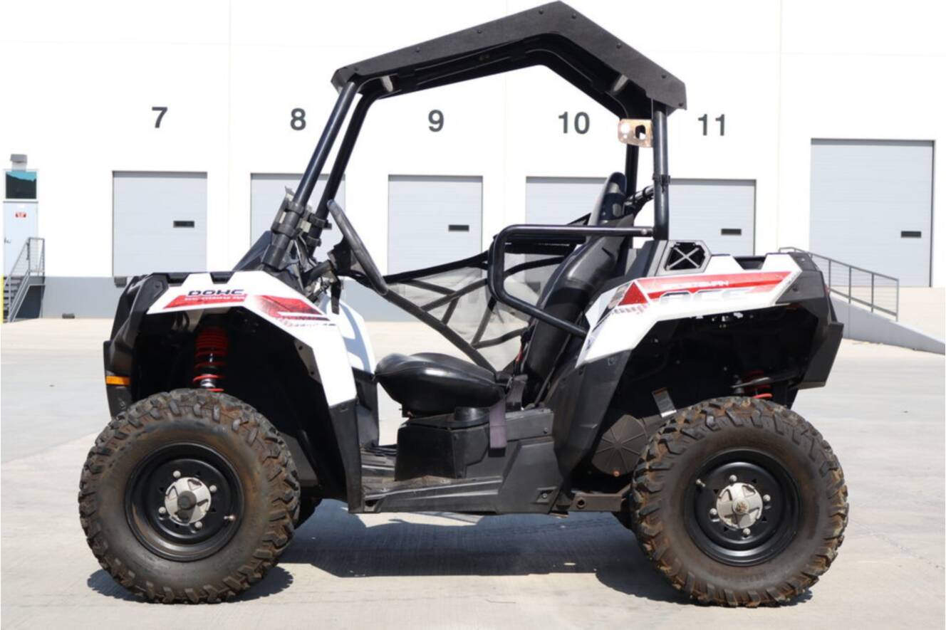 A photo of this 2014 Polaris Sportsman ACE White Lightning