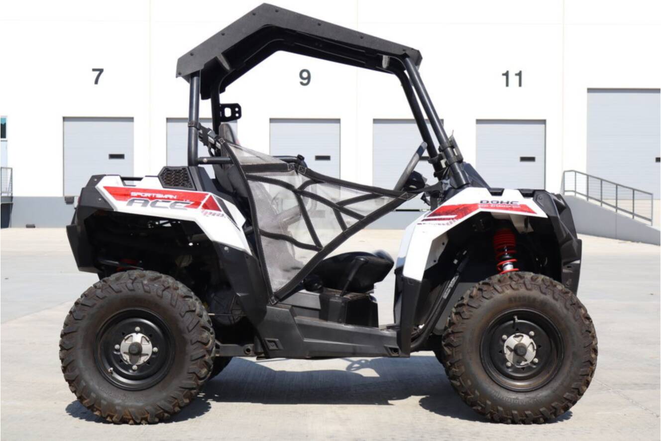A photo of this 2014 Polaris Sportsman ACE White Lightning