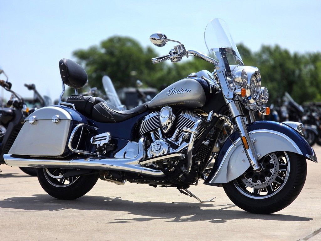 2017 Indian Springfield Blue Sapphire Over Star Silver BASE in Mckinney, TX