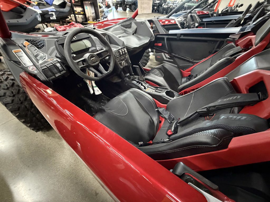 New 2025 Can-Am Maverick X3 Fiery Red & H X Rs Turbo Rr With Smart