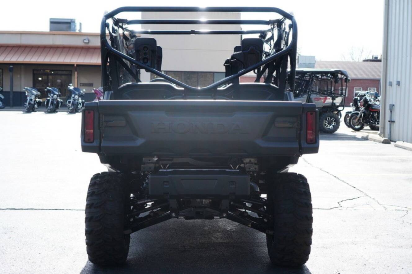 A photo of this 2024 Honda Pioneer 1000-6 Deluxe Crew