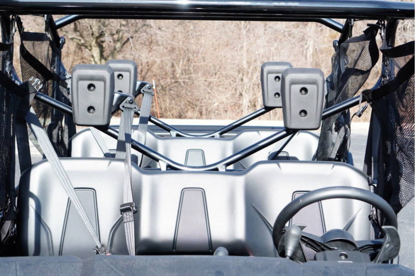 A photo of this 2024 Honda Pioneer 1000-6 Deluxe Crew