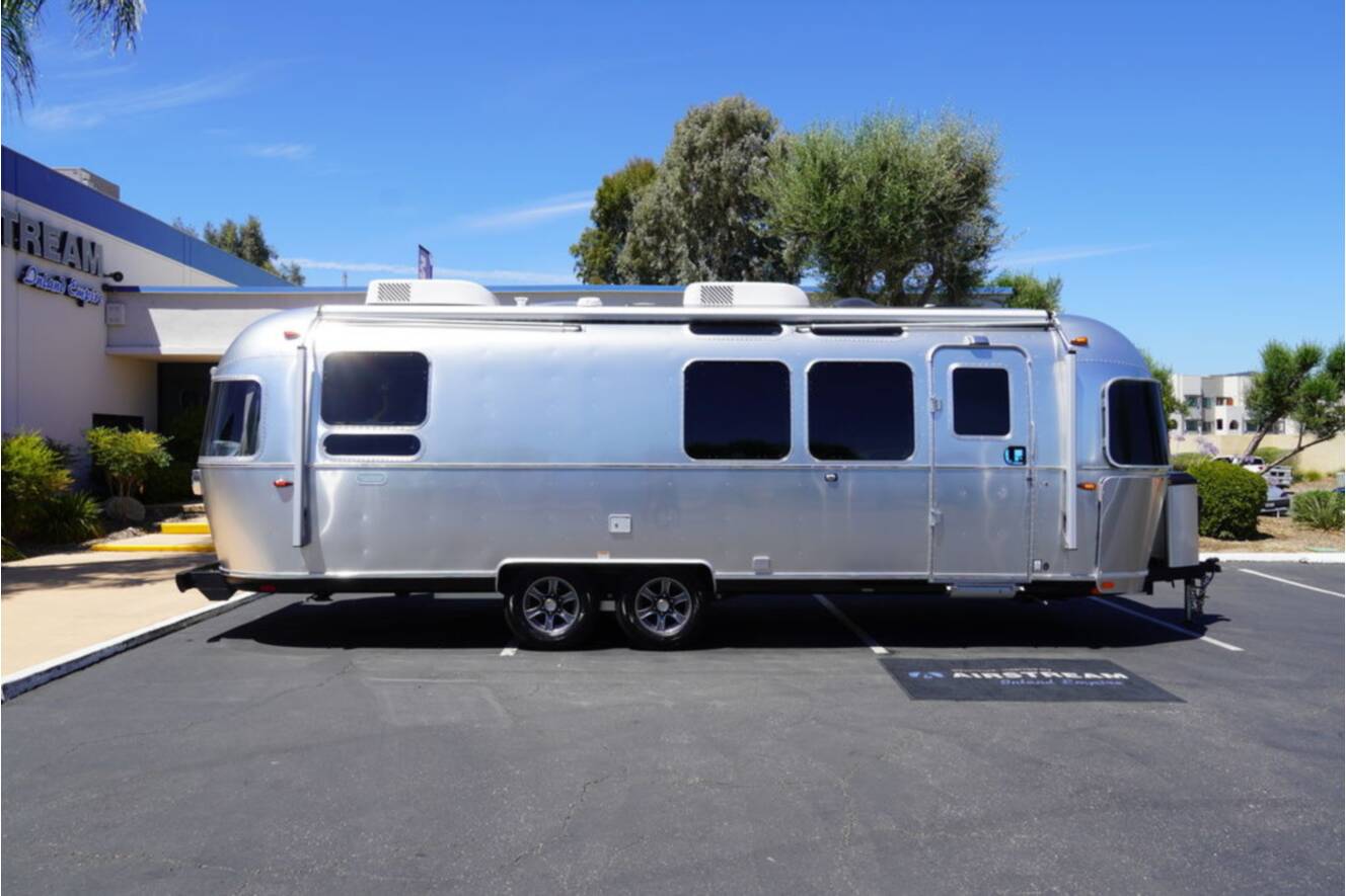 A photo of this 2025 Airstream Pottery Barn Special Edition 28RBQ
