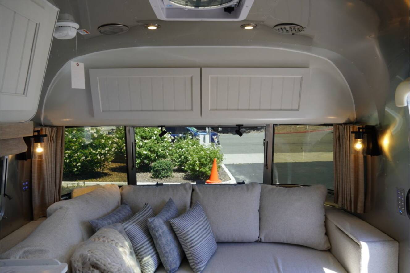 A photo of this 2025 Airstream Pottery Barn Special Edition 28RBQ