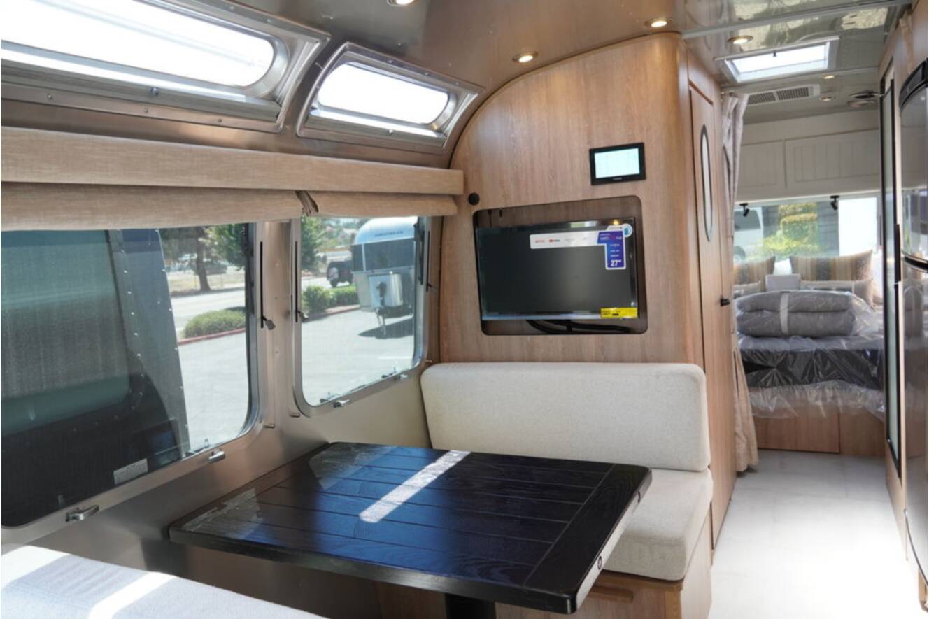 A photo of this 2025 Airstream Pottery Barn Special Edition 28RBQ