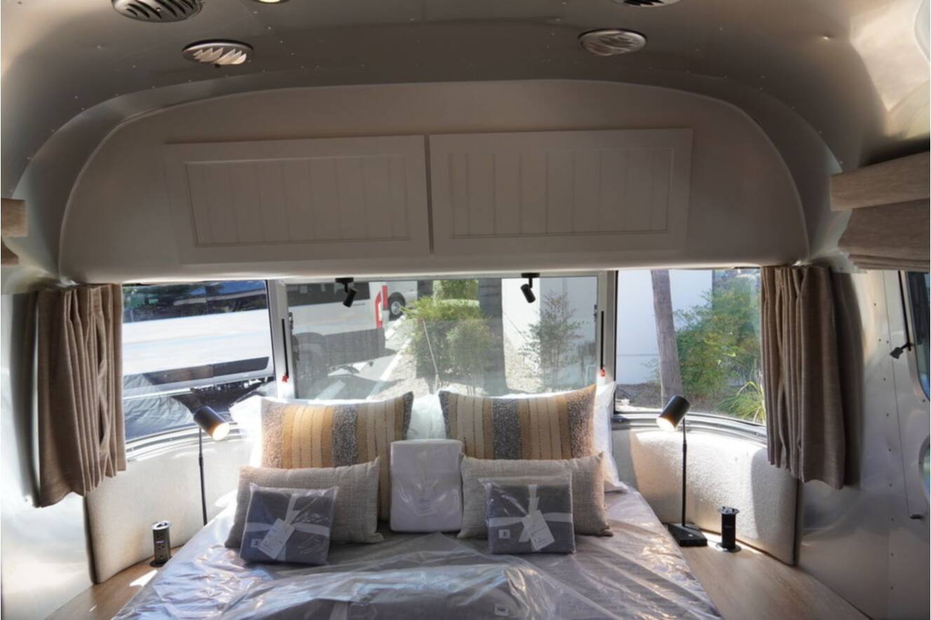 A photo of this 2025 Airstream Pottery Barn Special Edition 28RBQ