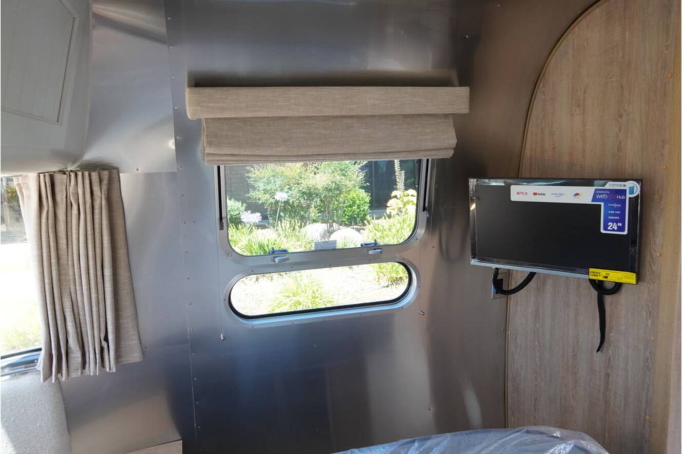 A photo of this 2025 Airstream Pottery Barn Special Edition 28RBQ